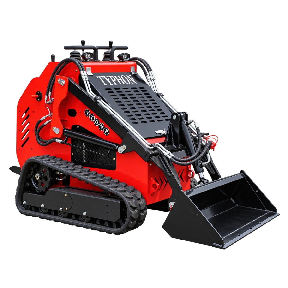 TYPHON STOMP 502 PRO Compact Track Loader - 22.1 HP Honda GX690 - 3-Pump Hydraulics - EPA Certified