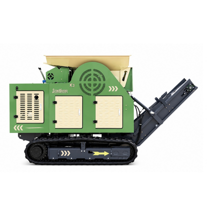 TYPHON STONEKRUSHER K3 Compact Tracked Jaw Crusher – 24.8HP Kubota Diesel  KONSTRUCTZ Series