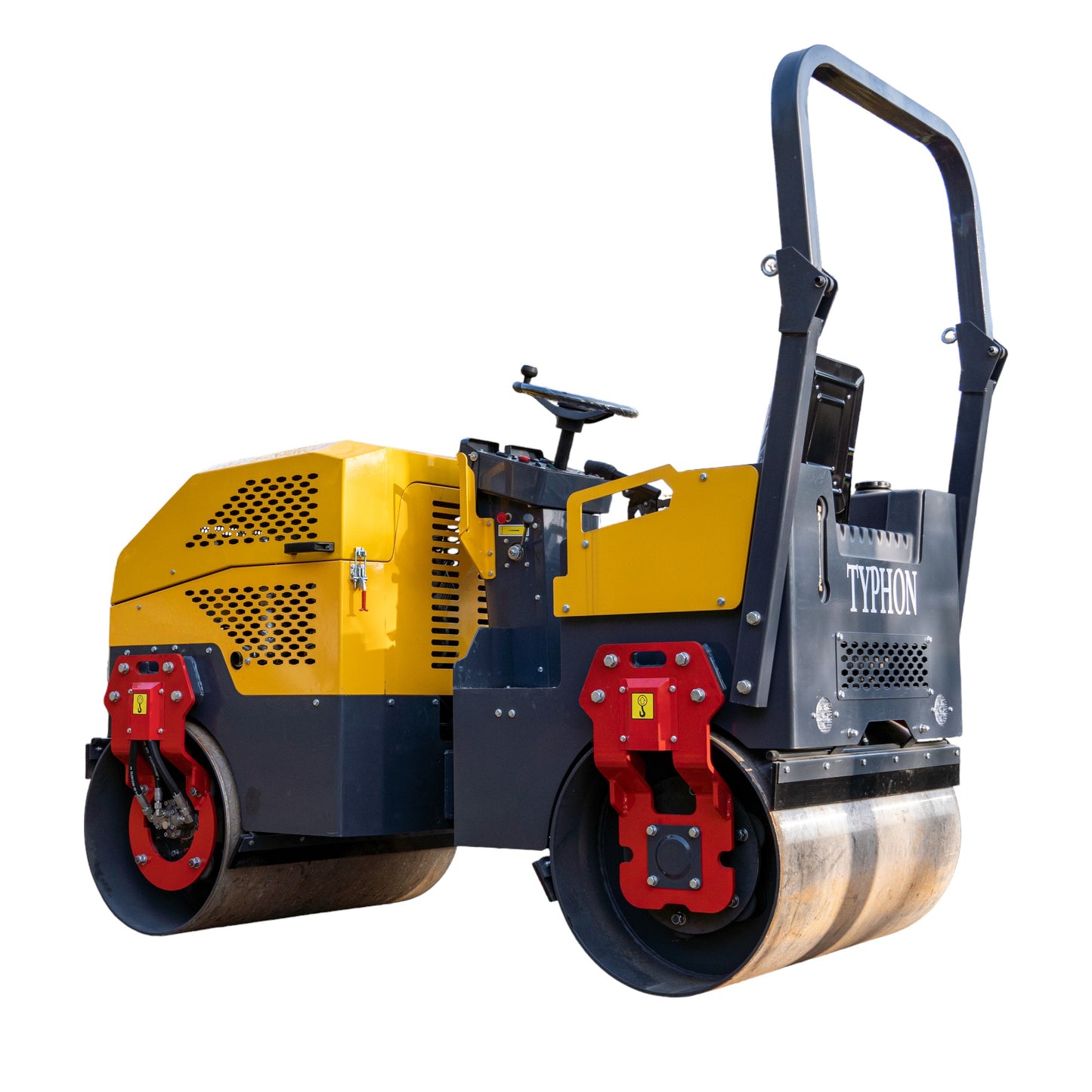 Fury 20 Mini Road Roller Hydraulic Two Wheel Drive, Front Wheel Vibration System, 23 hp B&S Engine USA