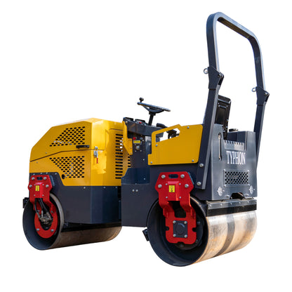Fury 20 Mini Road Roller Hydraulic Two Wheel Drive, Front Wheel Vibration System, 23 hp B&S Engine USA