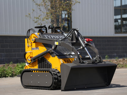 Brand New TYPHON STOMP 2,000lbs Mini Skid Steer 23HP Gas EPA Engine USA - New Excavator For Sale