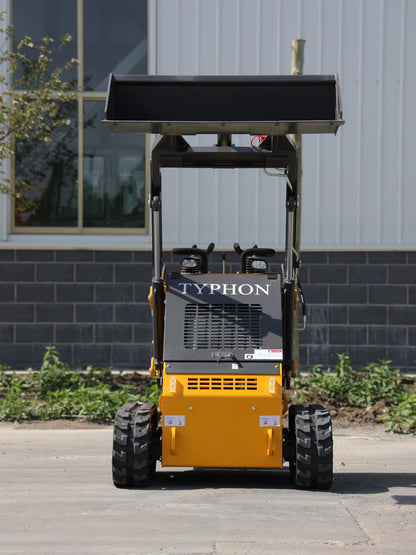 Brand New TYPHON STOMP 2,000lbs Mini Skid Steer 23HP Gas EPA Engine USA - New Excavator For Sale