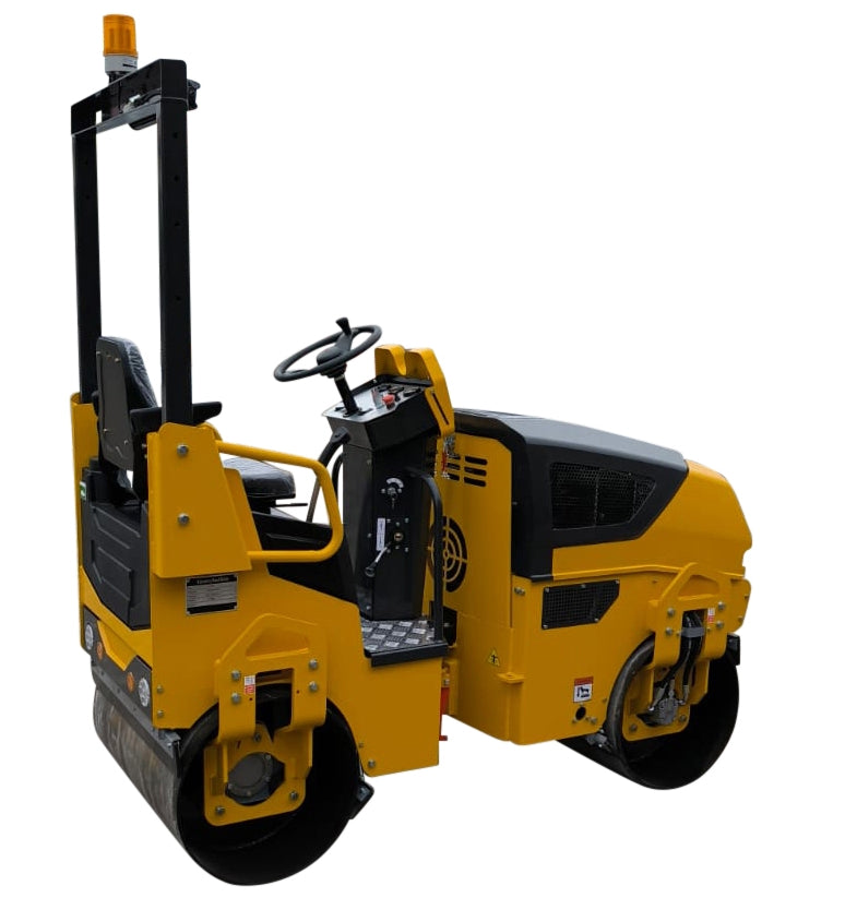 TYPHON FURY 1.5 Ton Vibratory Compactor Asphalt Roller USA - New Excavator For Sale