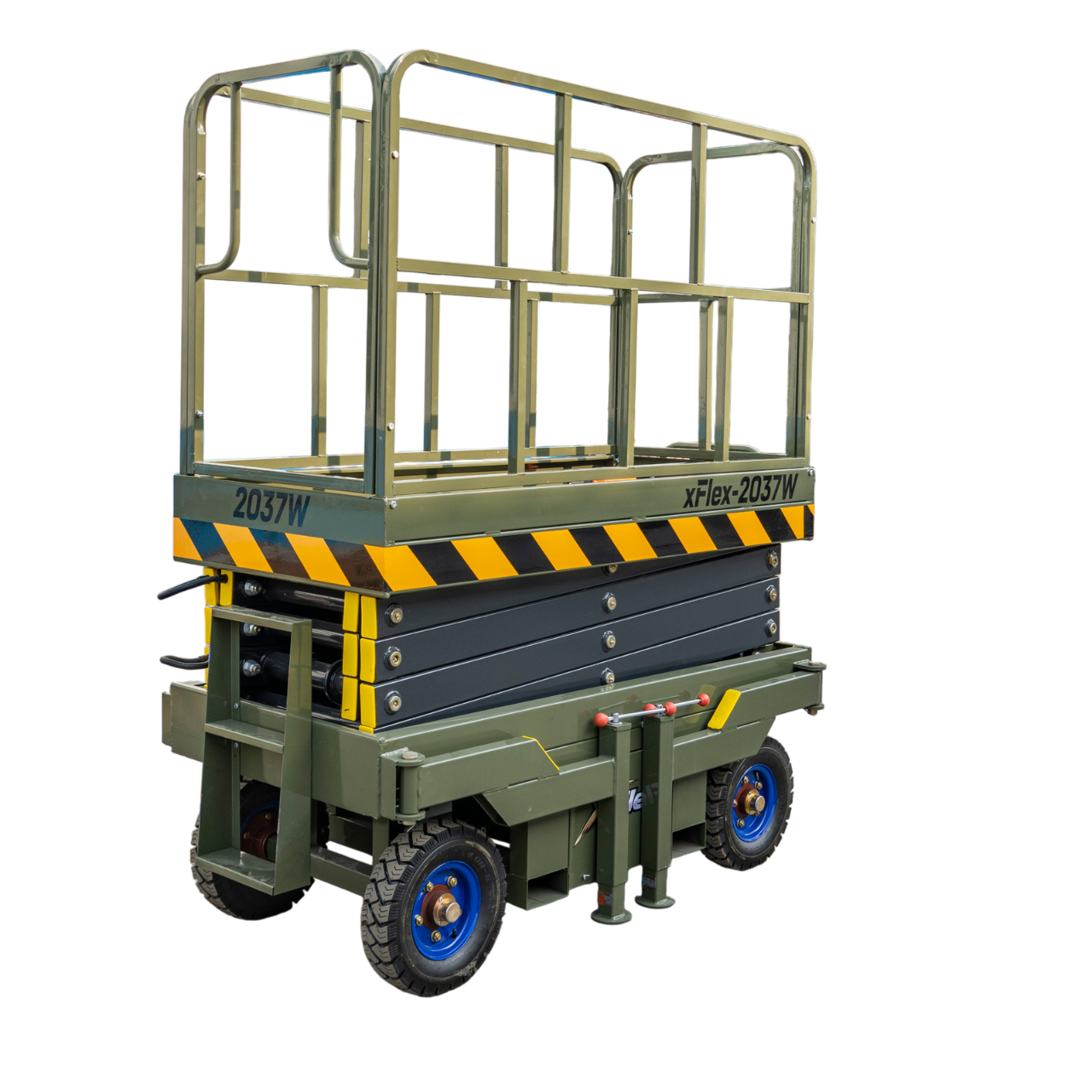 TYPHON xFlex-2037W Walk-Behind Scissor Lift  20 ft, load capacity 1102 lb, 110V Electric
