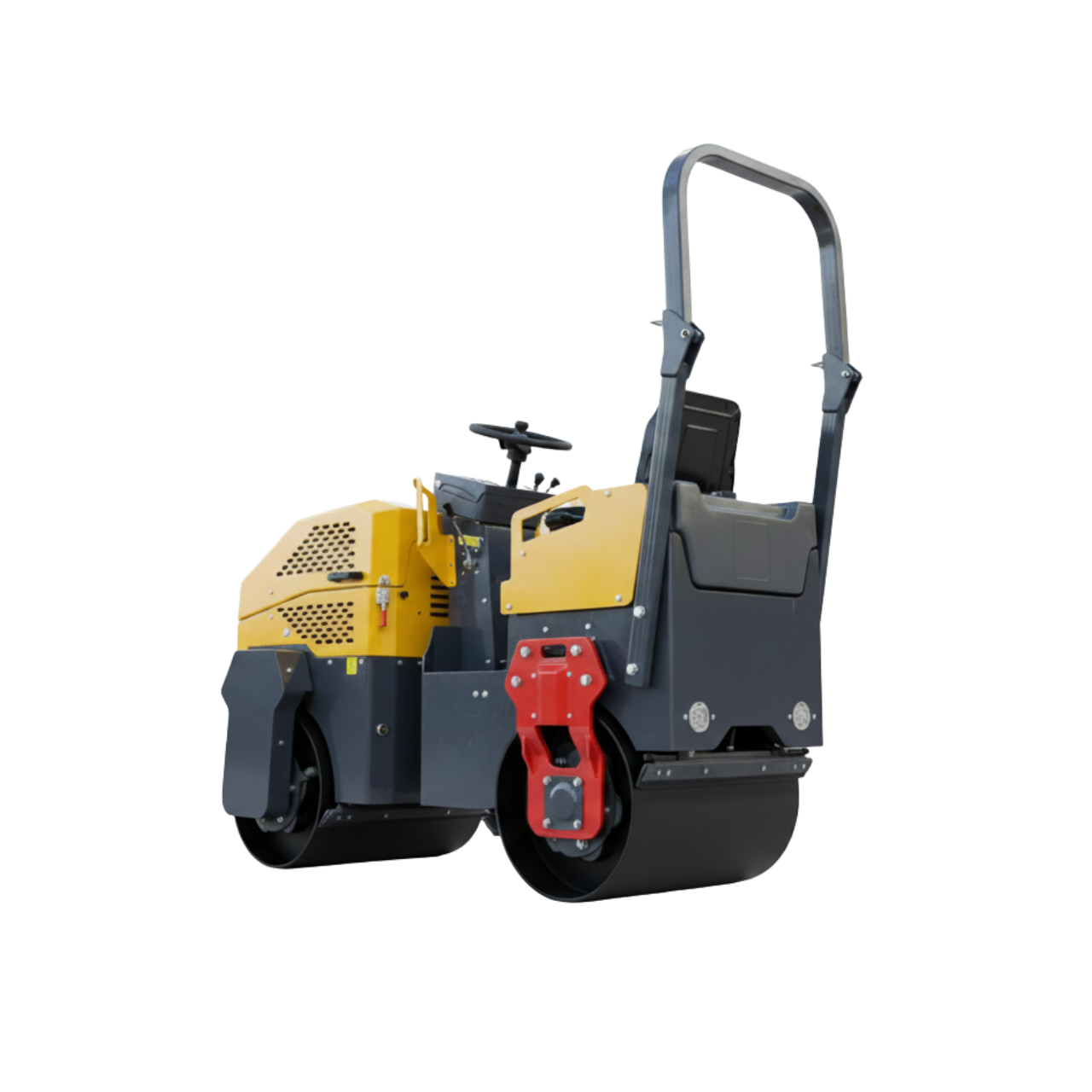 TYPHON Road Roller 10 – 1 Ton, 13.5 HP Briggs & Stratton, Hydraulic Drive, One-Key Vibration