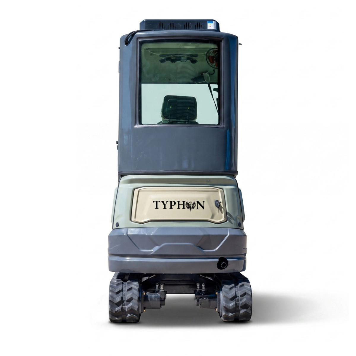 TYPHON TERROR XVII PRO Prestige Mini Excavator 20.4HP Kubota D902  Enclosed Cab