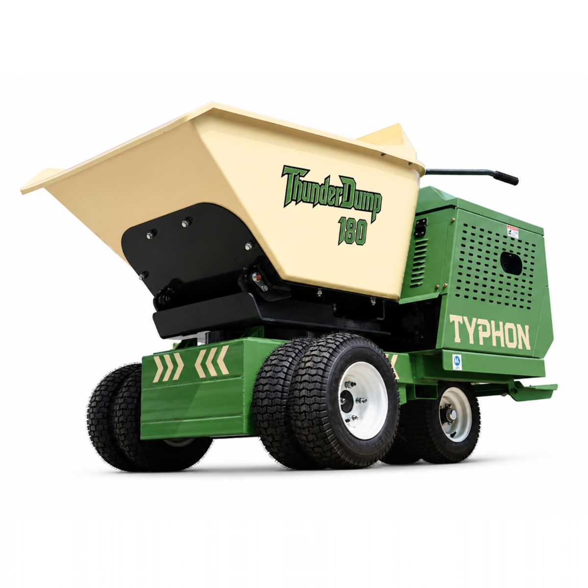 TYPHON THUNDERDUMP 180 Hydraulic Wheeled Dumper – Honda GX390, 2,866 lb Max Load