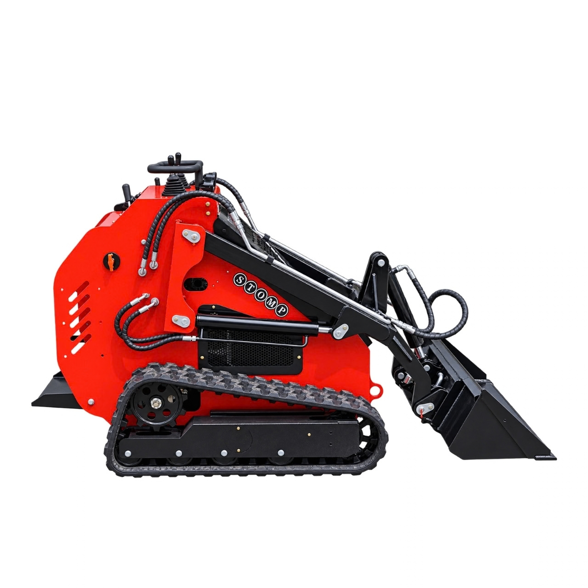TYPHON STOMP 501 PRO Mini Track Loader  23 HP V-Twin, Hydraulics, EPA Certified