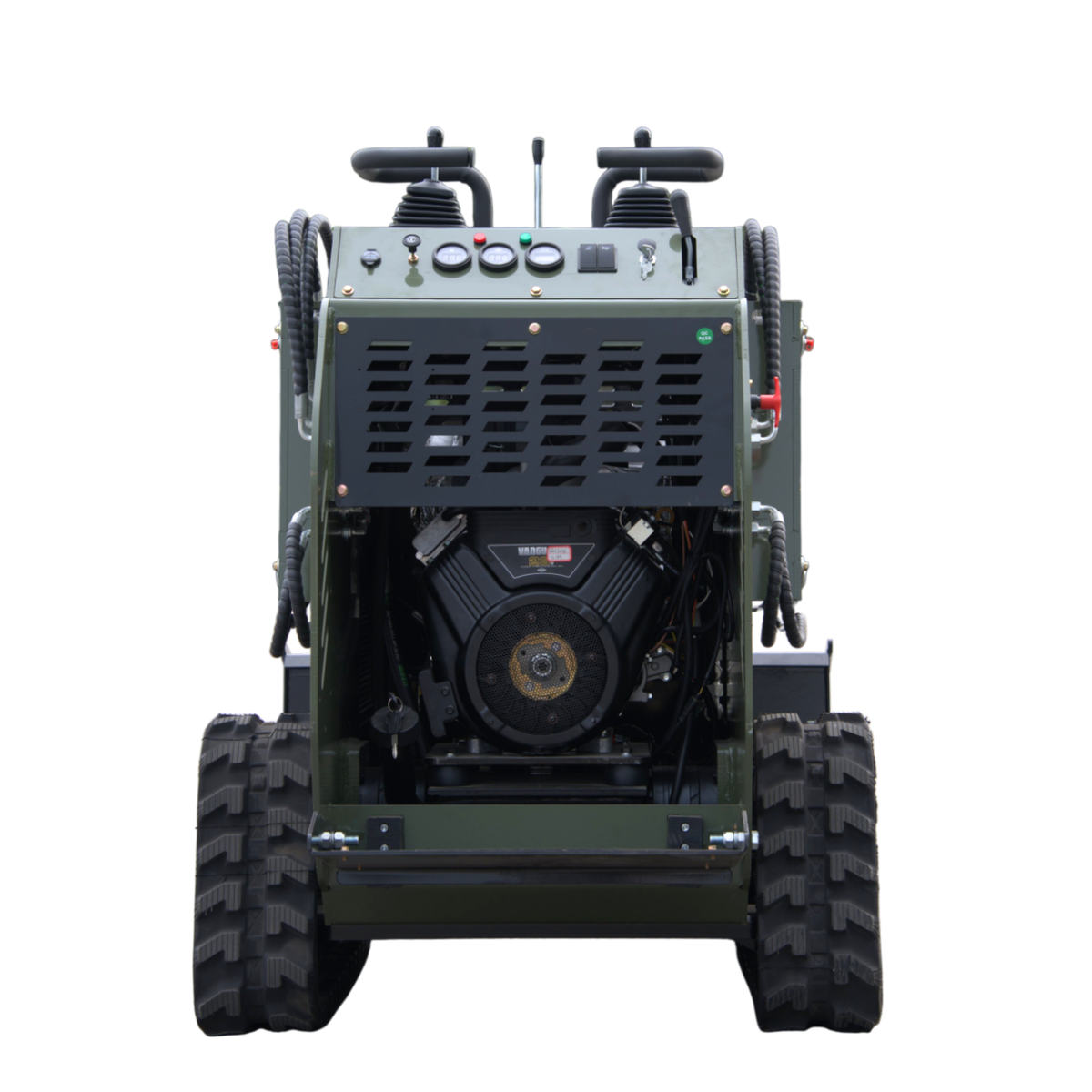 TYPHON STOMP 501 PRO Mini Skid Steer Loader – 23 HP V-Twin, Triangle Rubber Tracks (EPA Certified)