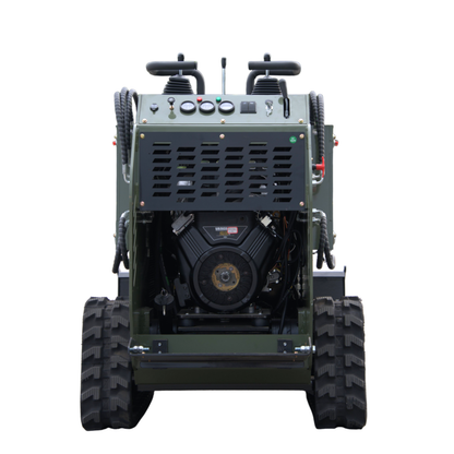 TYPHON STOMP 501 PRO Mini Skid Steer Loader – 23 HP V-Twin, Triangle Rubber Tracks (EPA Certified)