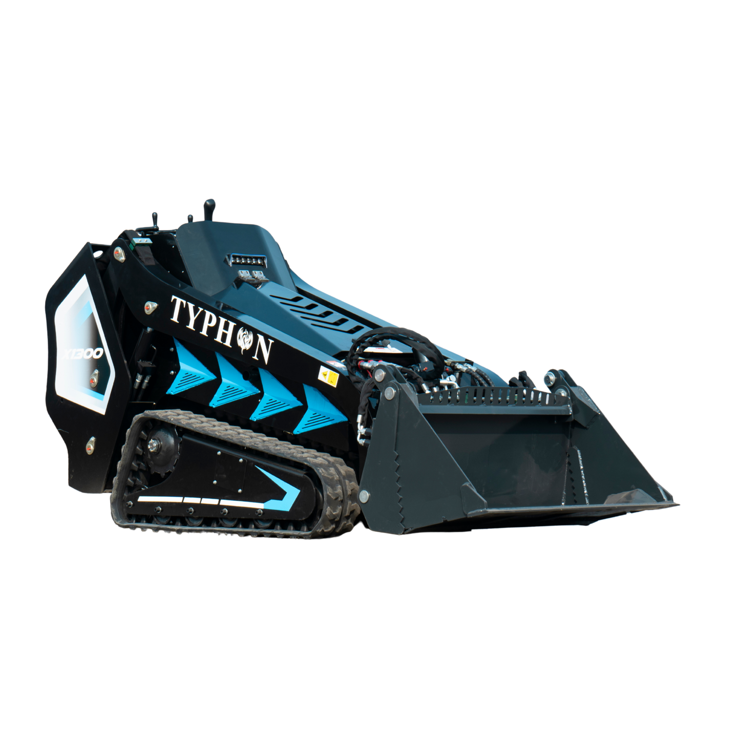 4-in-1 Combo Bucket Attachment for Mini Skid Steer Fits TYPHON STOMP X1300 & STOMP 509 - New Excavator For Sale