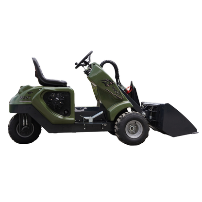TYPHON MZVT Mini Wheel Loader 22 HP Honda GX690 772 LB Lift Hydraulic Bucket