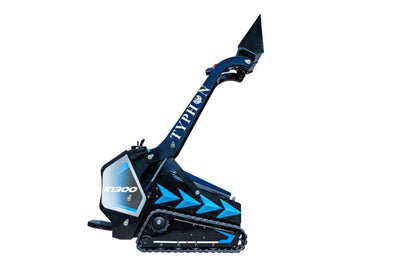 TYPHON STOMP X1300 Mini Skid Steer Loader with Kubota D1105 25hp Engine and Advance Hydraulic Systems