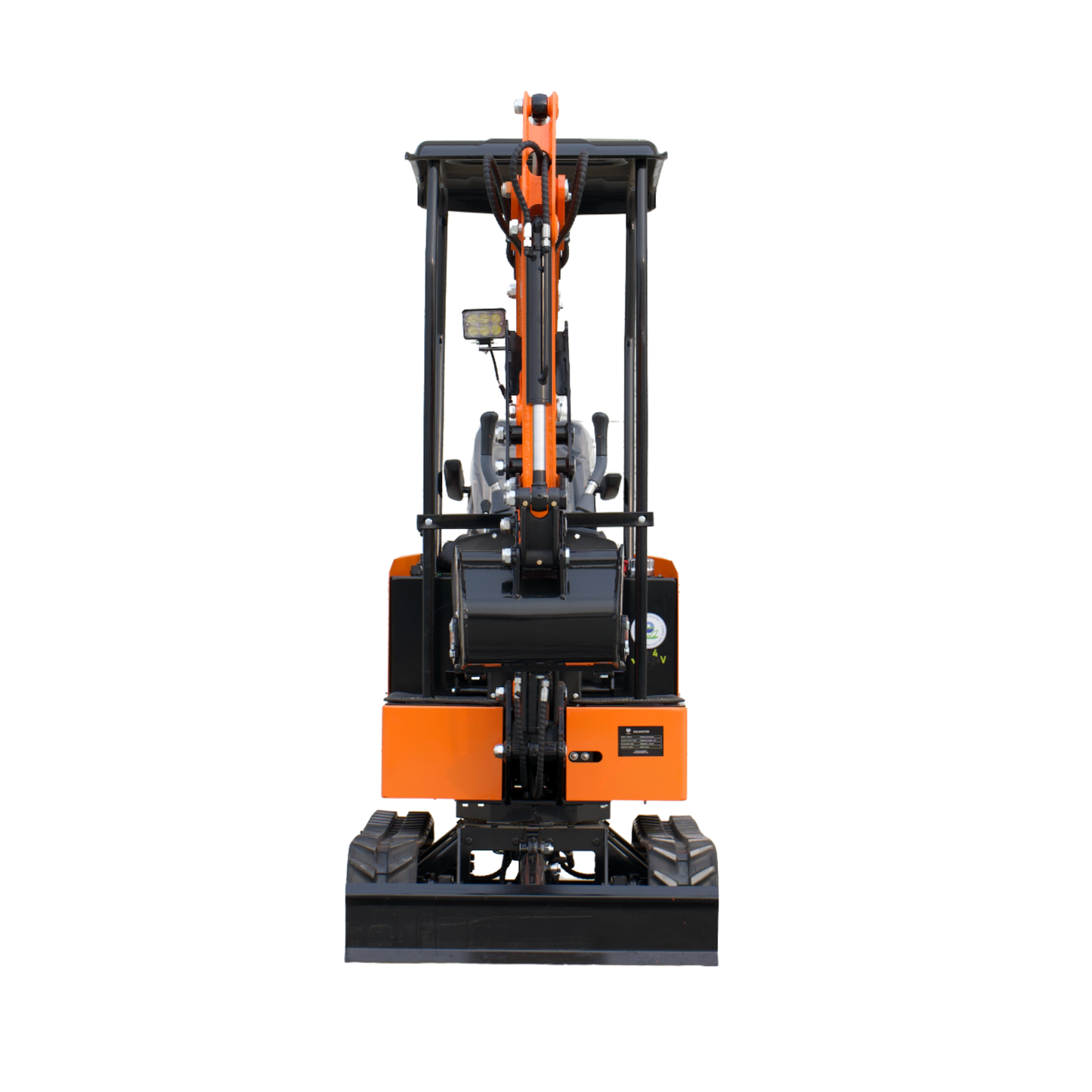 TYPHON TYRANT X 1-Ton Mini Excavator 13.5HP Briggs & Stratton Engine, Hydraulic Thumb Clip, Dozer Blade, 360° Body Swing - New Excavator For Sale