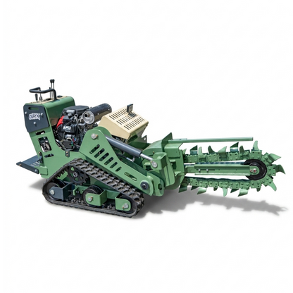 TYPHON GroundRipper GRX1 Compact Track Trencher 29.5" Trenching Depth, Honda GX690  Konstructz Series