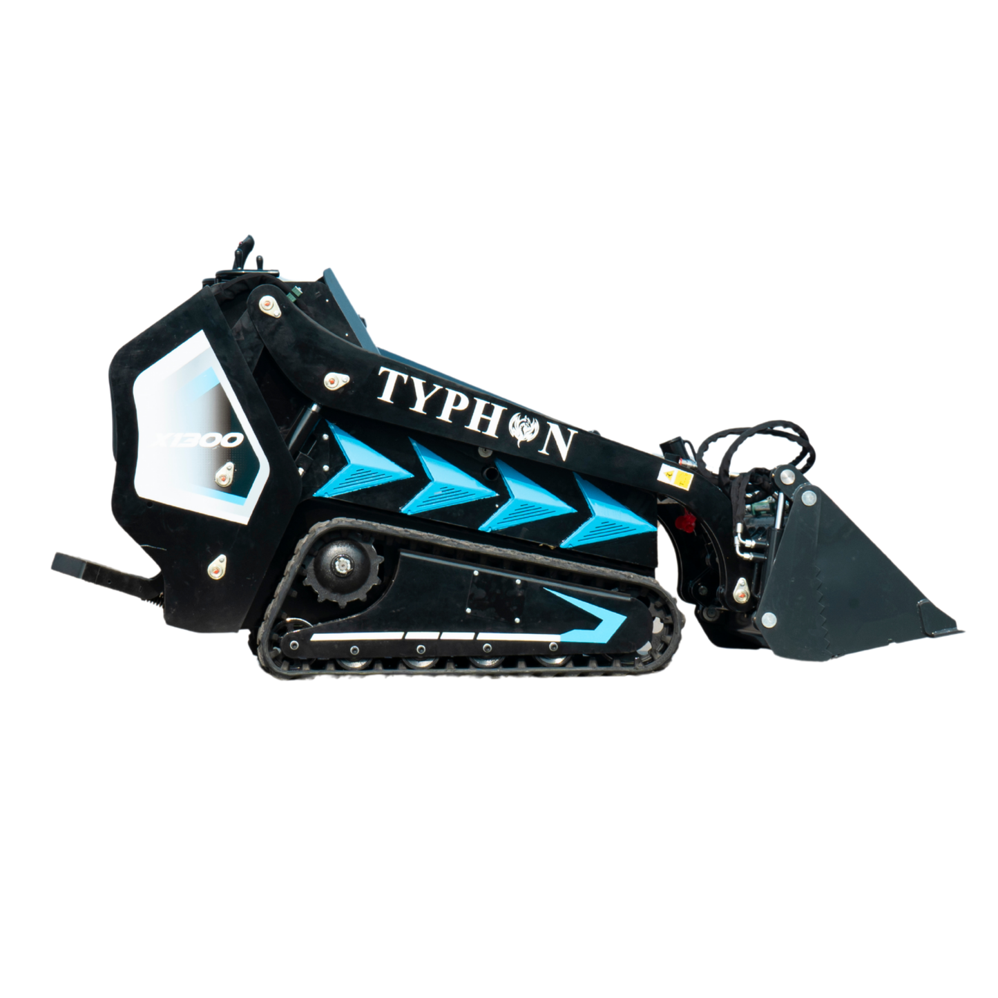 4-in-1 Combo Bucket Attachment for Mini Skid Steer Fits TYPHON STOMP X1300 & STOMP 509 - New Excavator For Sale