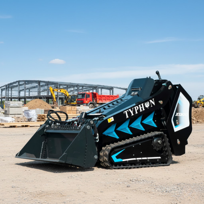 4-in-1 Combo Bucket Attachment for Mini Skid Steer Fits TYPHON STOMP X1300 & STOMP 509 - New Excavator For Sale