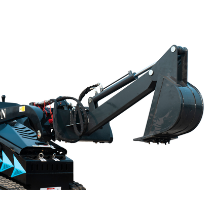 Hydraulic Backhoe Digger Attachment for Mini Skid Steer   TYPHON STOMP X1300 & 509 - New Excavator For Sale