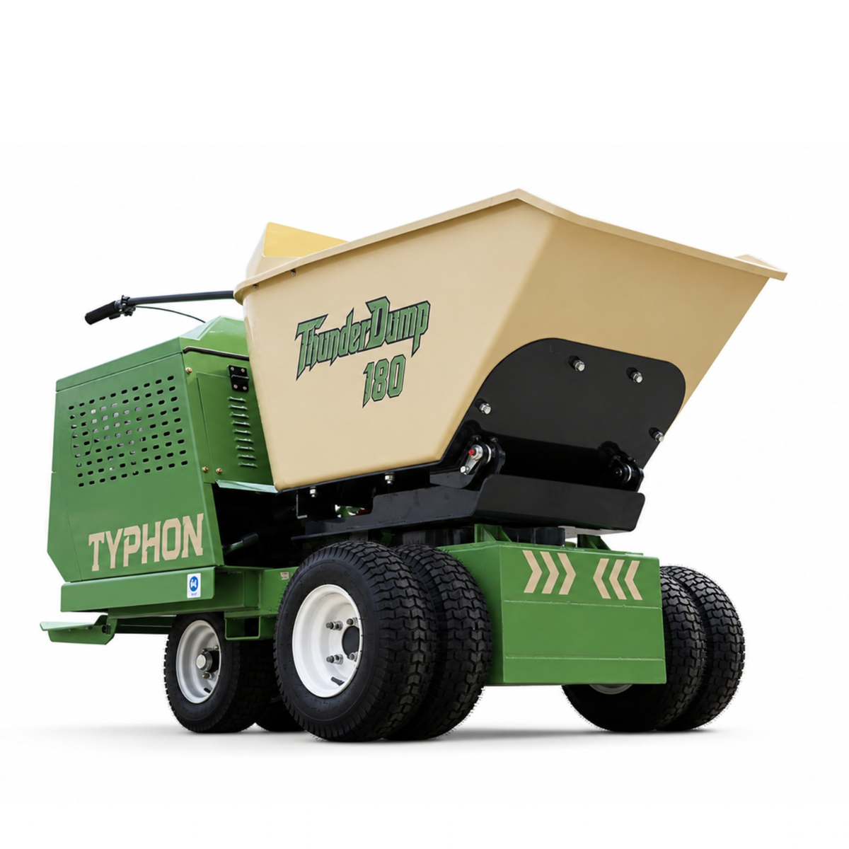 TYPHON THUNDERDUMP 180 Hydraulic Wheeled Dumper – Honda GX390, 2,866 lb Max Load