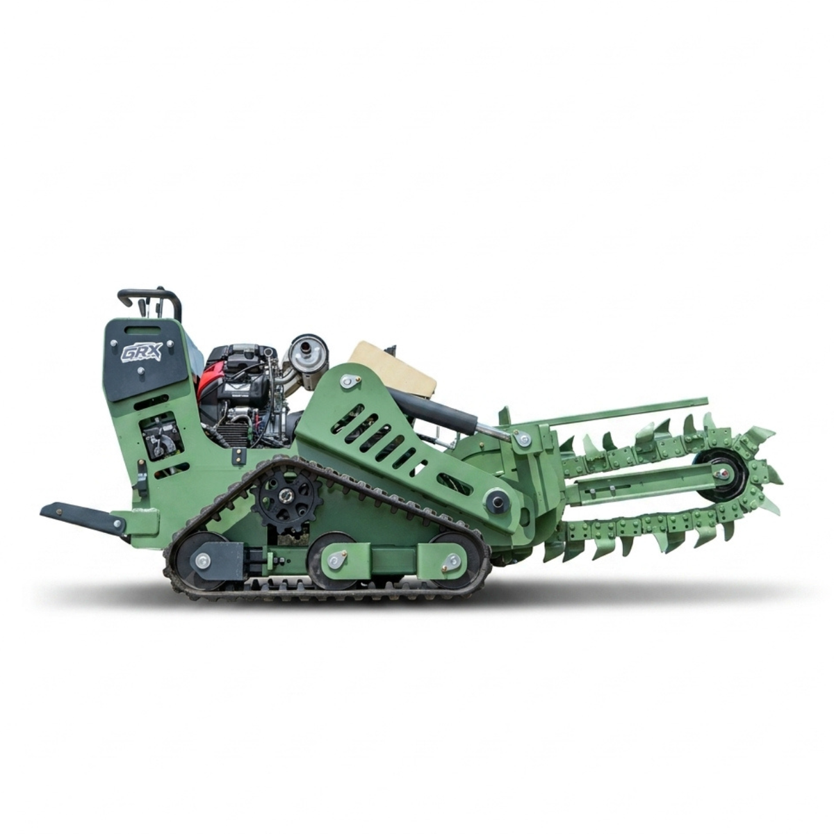 TYPHON GroundRipper GRX1 Compact Track Trencher 29.5" Trenching Depth, Honda GX690  Konstructz Series