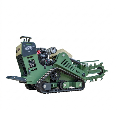 TYPHON GroundRipper GRX1 Compact Track Trencher 29.5" Trenching Depth, Honda GX690  Konstructz Series