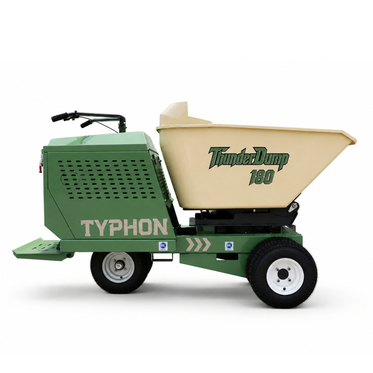 TYPHON THUNDERDUMP 180 Hydraulic Wheeled Dumper – Honda GX390, 2,866 lb Max Load