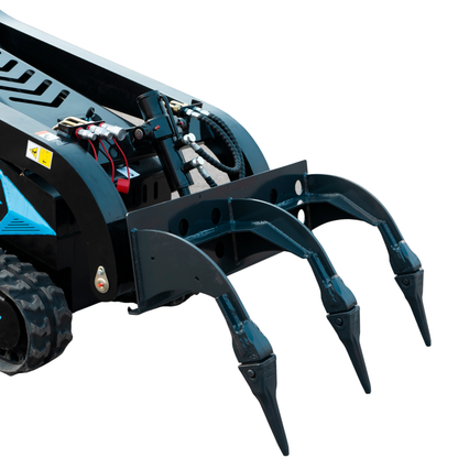 3-Tooth Mini Skid Steer Ripper Attachment – Fits TYPHON STOMP X1300 & STOMP 509 - New Excavator For Sale