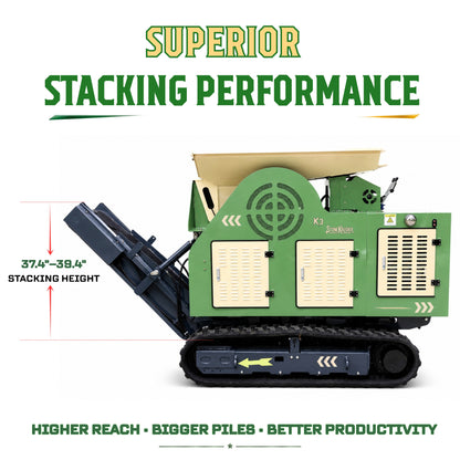 TYPHON STONEKRUSHER K3 Compact Tracked Jaw Crusher – 24.8HP Kubota Diesel  KONSTRUCTZ Series