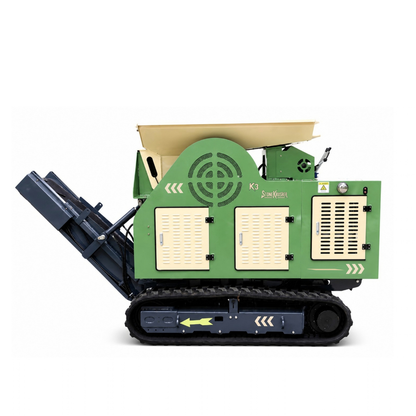 TYPHON STONEKRUSHER K3 Compact Tracked Jaw Crusher – 24.8HP Kubota Diesel  KONSTRUCTZ Series