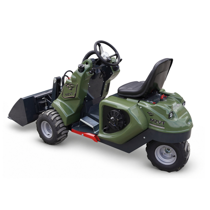 TYPHON MZVT Mini Wheel Loader 22 HP Honda GX690 772 LB Lift Hydraulic Bucket