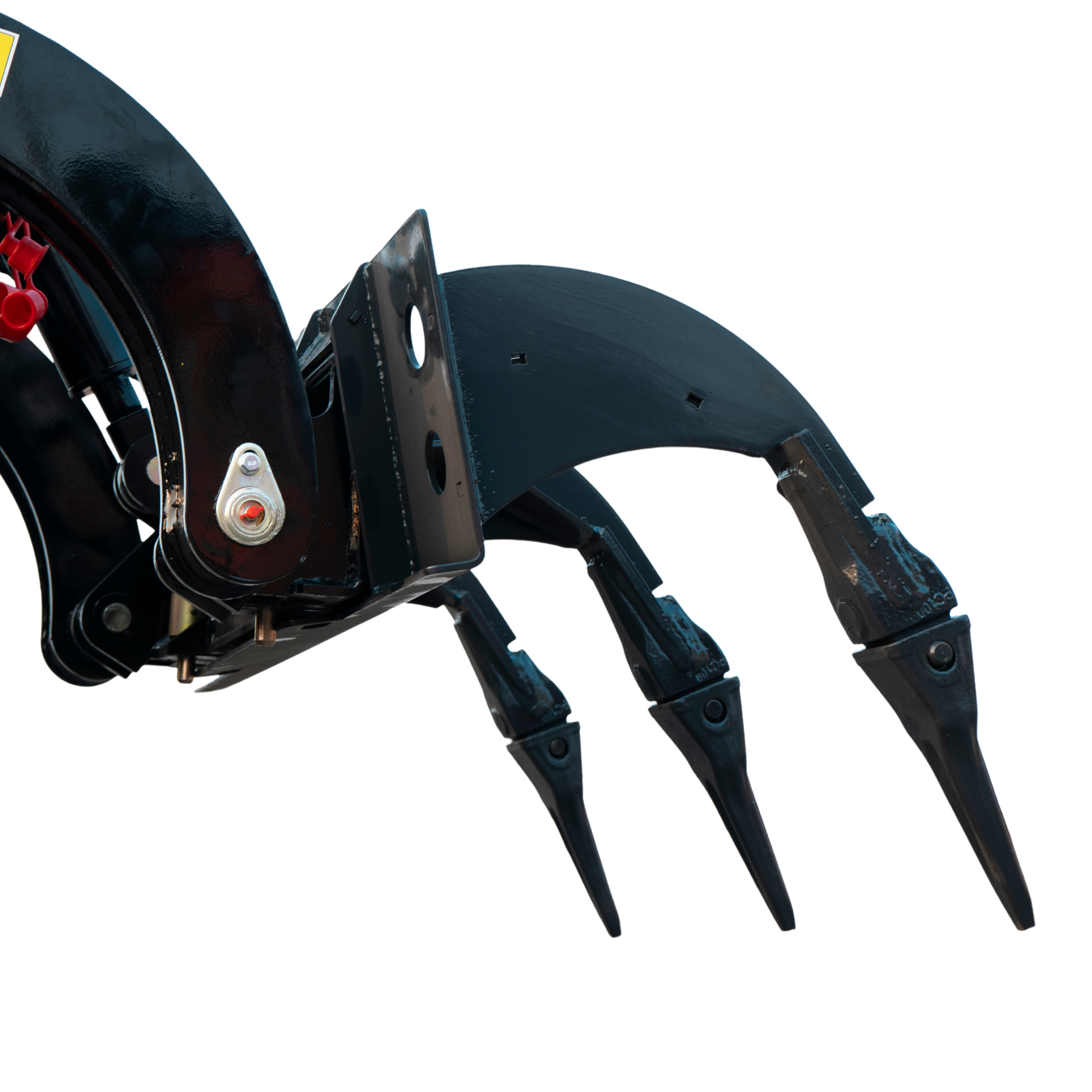3-Tooth Mini Skid Steer Ripper Attachment – Fits TYPHON STOMP X1300 & STOMP 509 - New Excavator For Sale