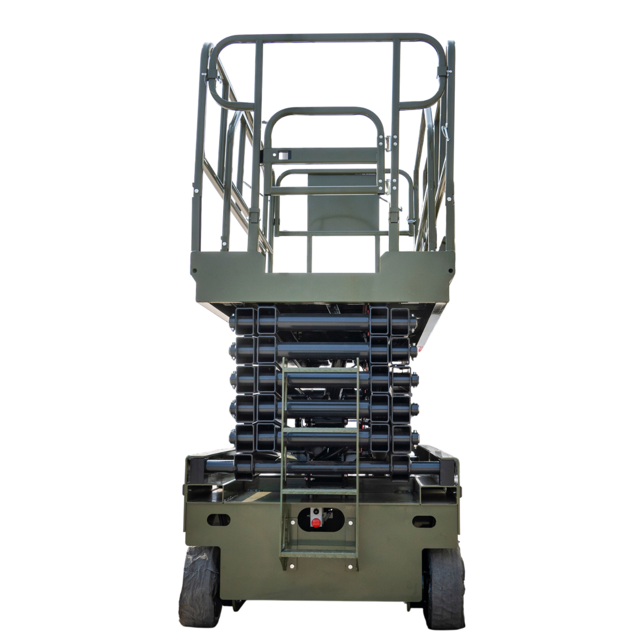 TYPHON xFlex-4046EW 2.6 Ton Electric Wheel Scissor Lift&nbsp; 40 ft Max Platform Height&nbsp; 35.4" Platform Extension