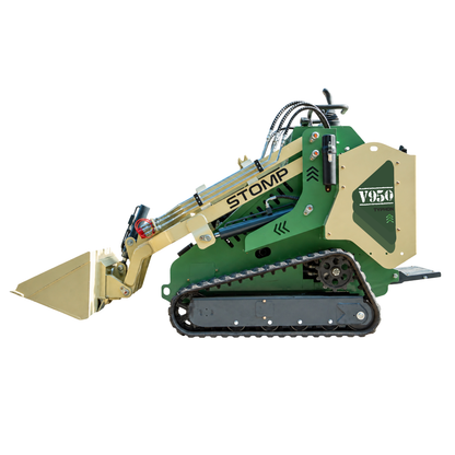 TYPHON STOMP V950 25HP Kubota Diesel Mini Skid Steer Track Loader – Konstructz Series