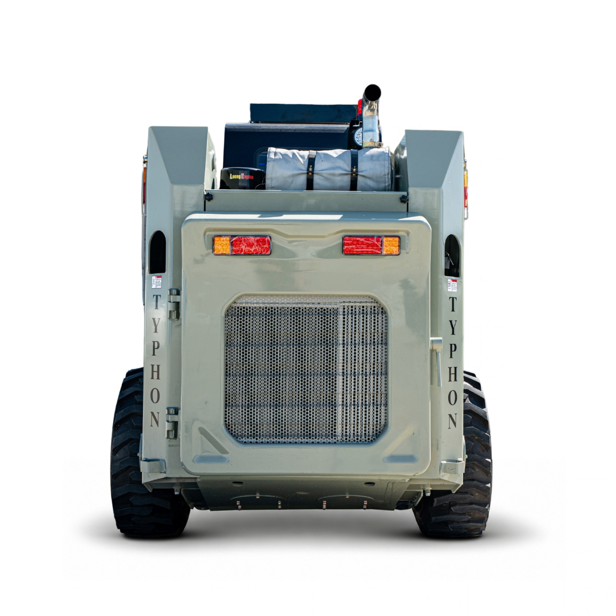 TYPHON STOMP 65 PROPACT Series Wheel Skid Steer Loader - 74 HP Cummins Diesel, Dual Hydraulics, Enclosed A/C Cab