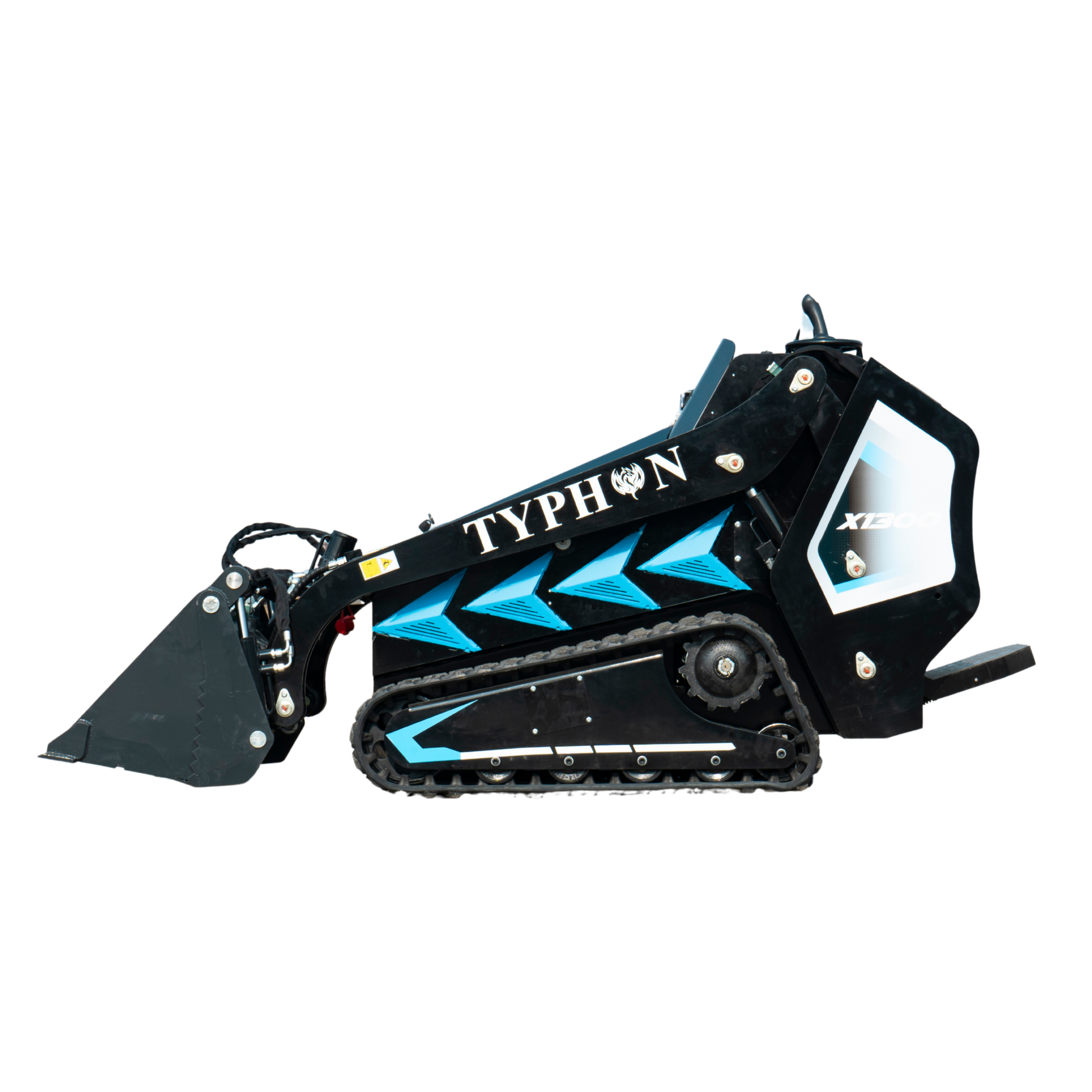 4-in-1 Combo Bucket Attachment for Mini Skid Steer Fits TYPHON STOMP X1300 & STOMP 509 - New Excavator For Sale