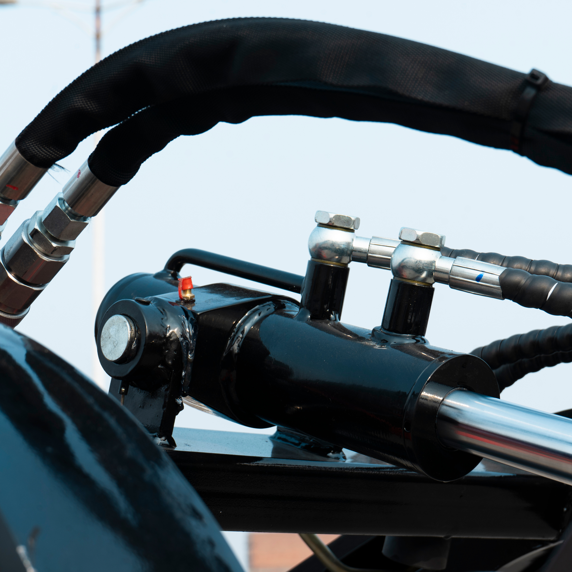 Hydraulic Earth Auger Attachment 200mm for Mini Skid Steer – TYPHON STOMP X1300 & STOMP 509 - New Excavator For Sale