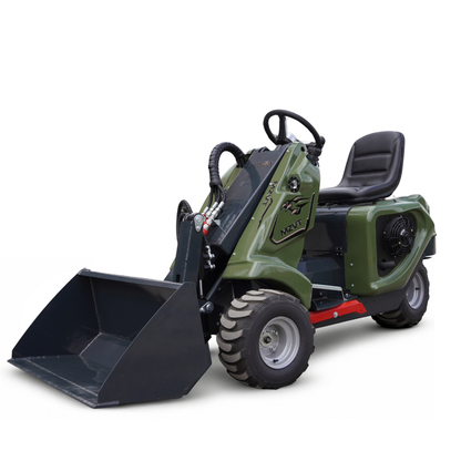 TYPHON MZVT Mini Wheel Loader 22 HP Honda GX690 772 LB Lift Hydraulic Bucket