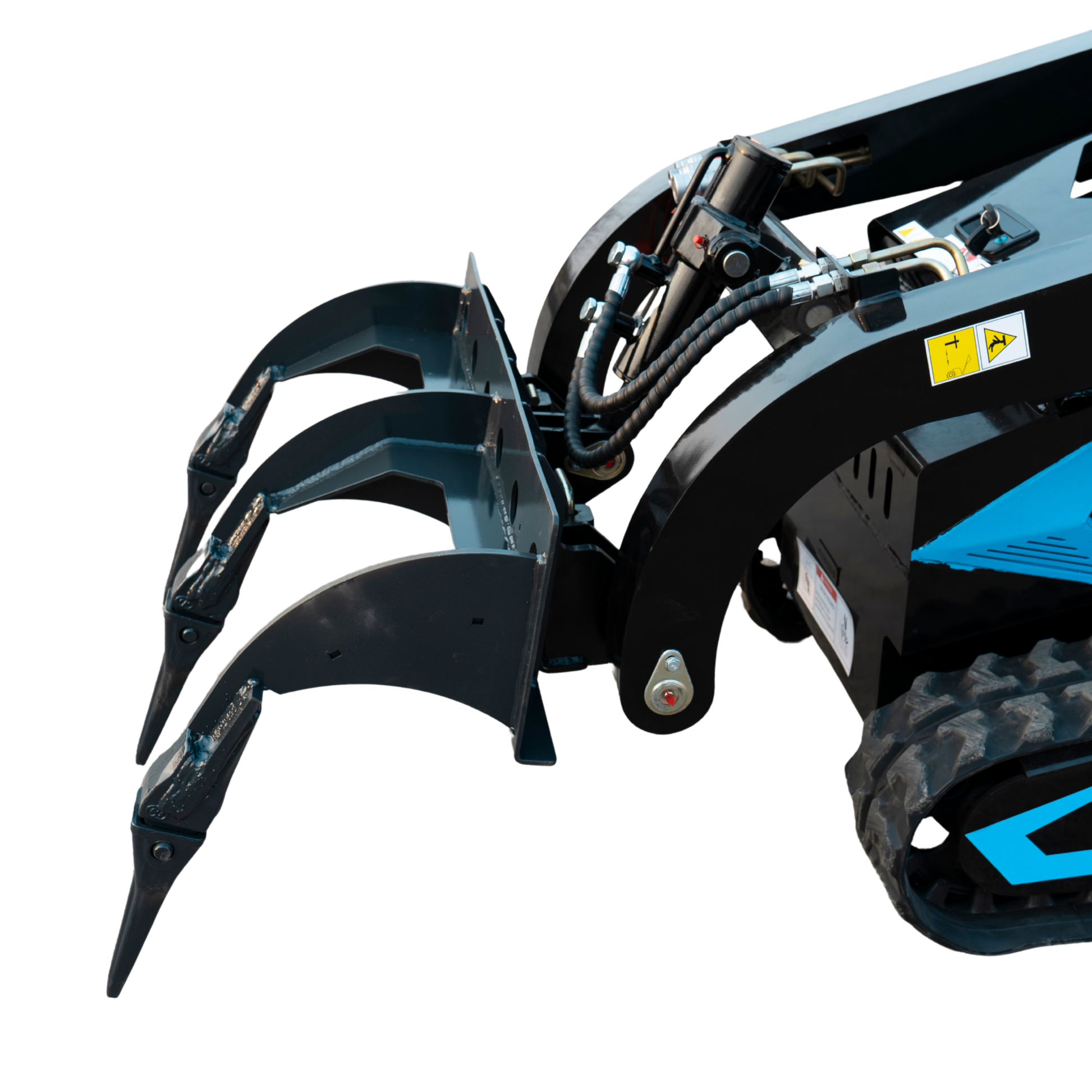 3-Tooth Mini Skid Steer Ripper Attachment – Fits TYPHON STOMP X1300 & STOMP 509 - New Excavator For Sale