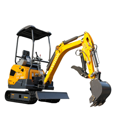 TYPHON TERROR XVII Pro Mini Excavator 14 kN Digging Force Dual Auxiliary Circuits EPA-Certified Kubota D902 Engine