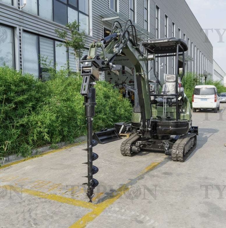 Auger Attachment For 2-3 ton Excavator