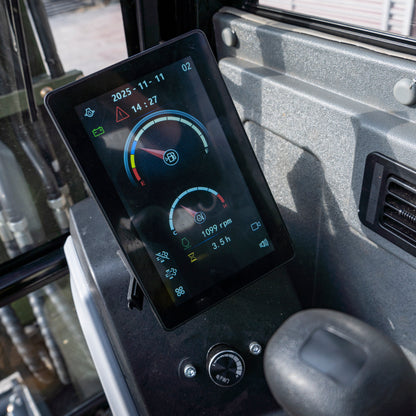 TYPHON TERROR LXV 6.6 Ton Mini Excavator Kubota V2607 56.9HP AC/Heater Cabin Boom Swing Two Speed Travel 0.23m³ Bucket  Heavy Duty Construction Machine