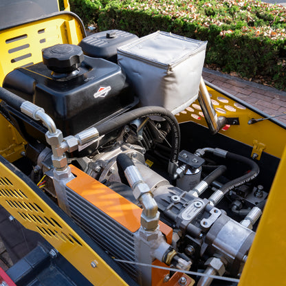 TYPHON Fury 15 Compact Road Roller – Hydraulic Drive, Front Wheel Vibration System, 13.5 hp B&S Gas Engine