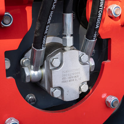 TYPHON Fury 15 Compact Road Roller – Hydraulic Drive, Front Wheel Vibration System, 13.5 hp B&S Gas Engine