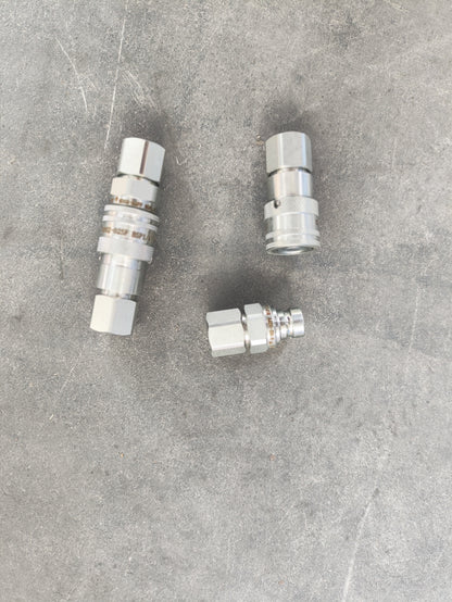 Hydraulic hose fitting adapter M14 for 1-Ton to 2-Ton Mini Excavators - 2pcs