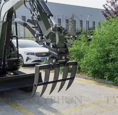 Micro Excavator Rake Compact Attachment 