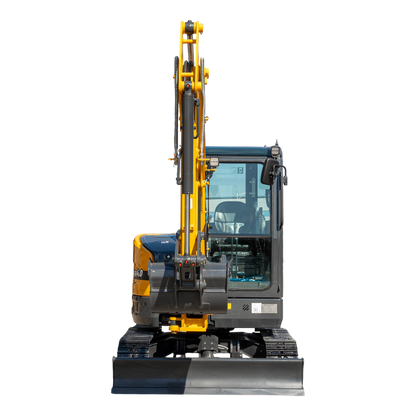 TYPHON NAGA 4.0 Mini Excavator 4-Ton Class with YANMAR 3TNV88F Engine, Zero Tail Swing, High Breakout Force, Advanced Hydraulics & Operator-Friendly Cabin