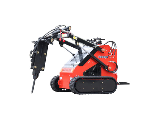 Skid Steer Loader Hydraulic Hammer Attachment