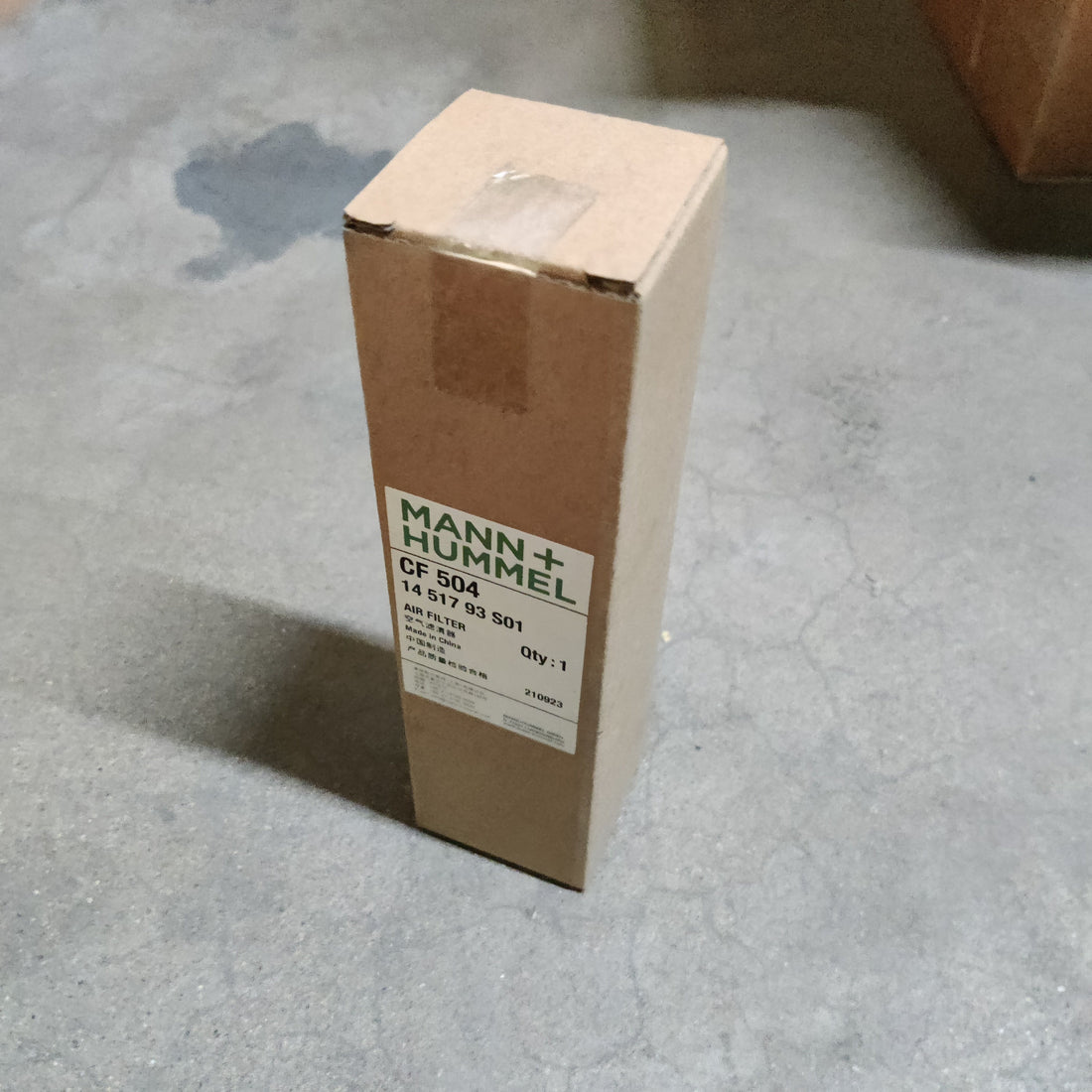 MANN+HUMMEL Safety Element – Inner Filter (Individually Packaged) – New ...