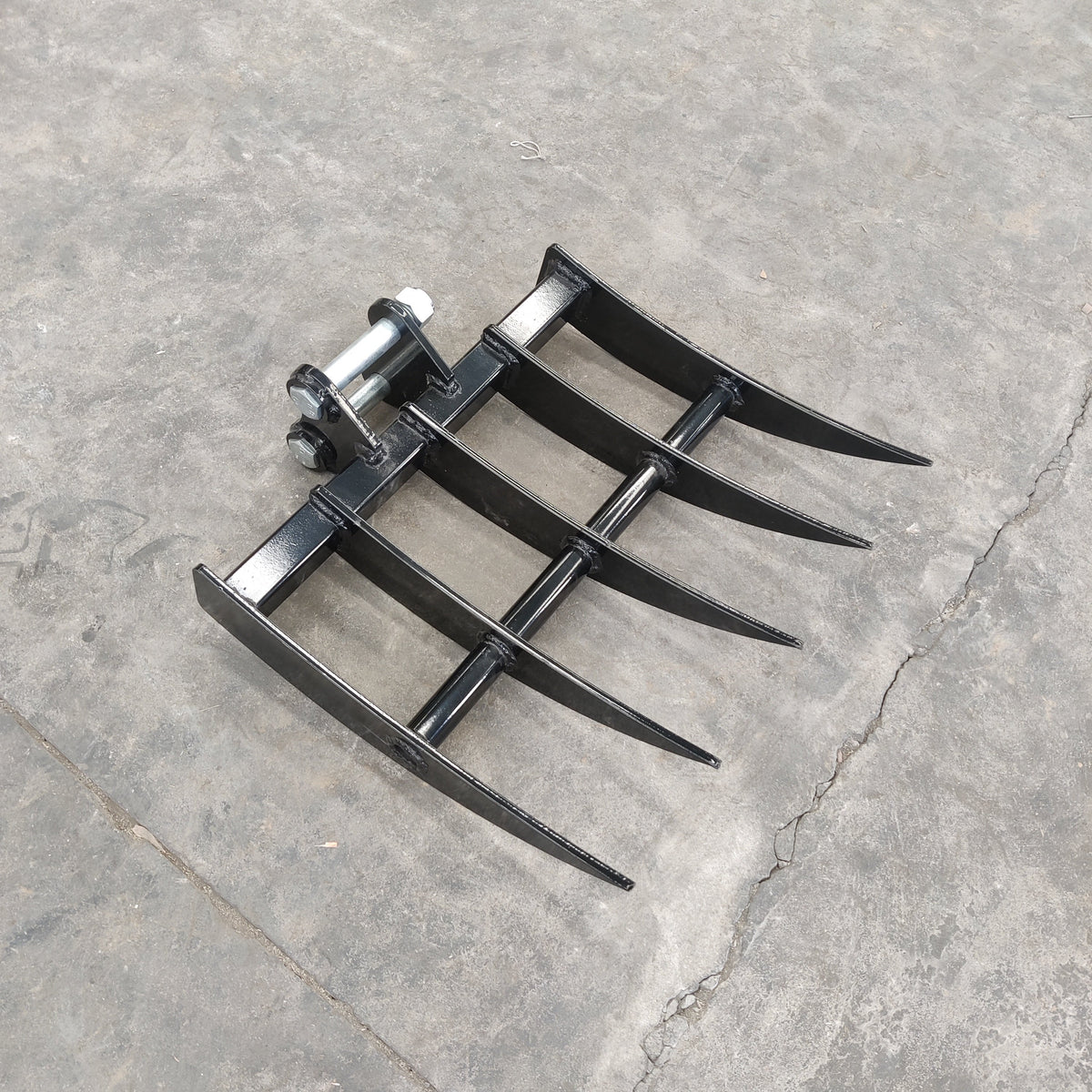 Rake: Mini Excavator Attachment for Grading, Leveling, Loosening – New ...