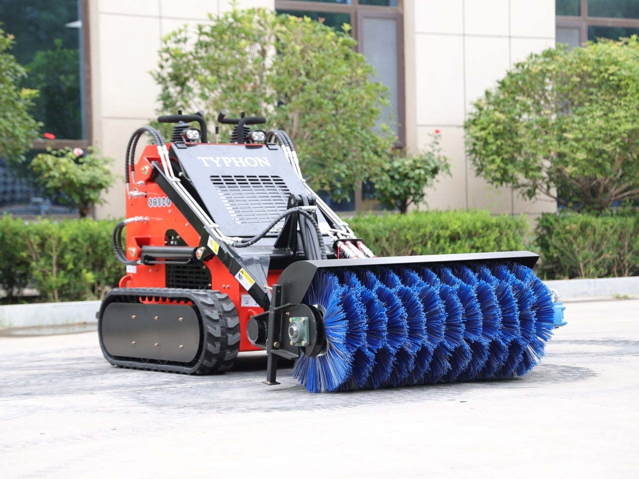 Skid Steer Loader Sweeper Attachment - New Excavator For Sale